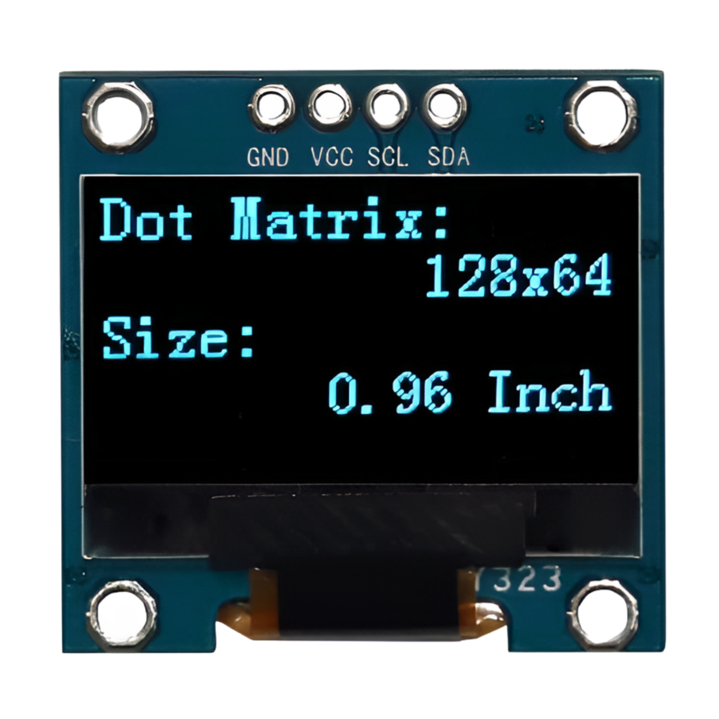 Tutorial – Using the 0.96″ 128 x 64 Graphic I2C OLED Displays with Arduino