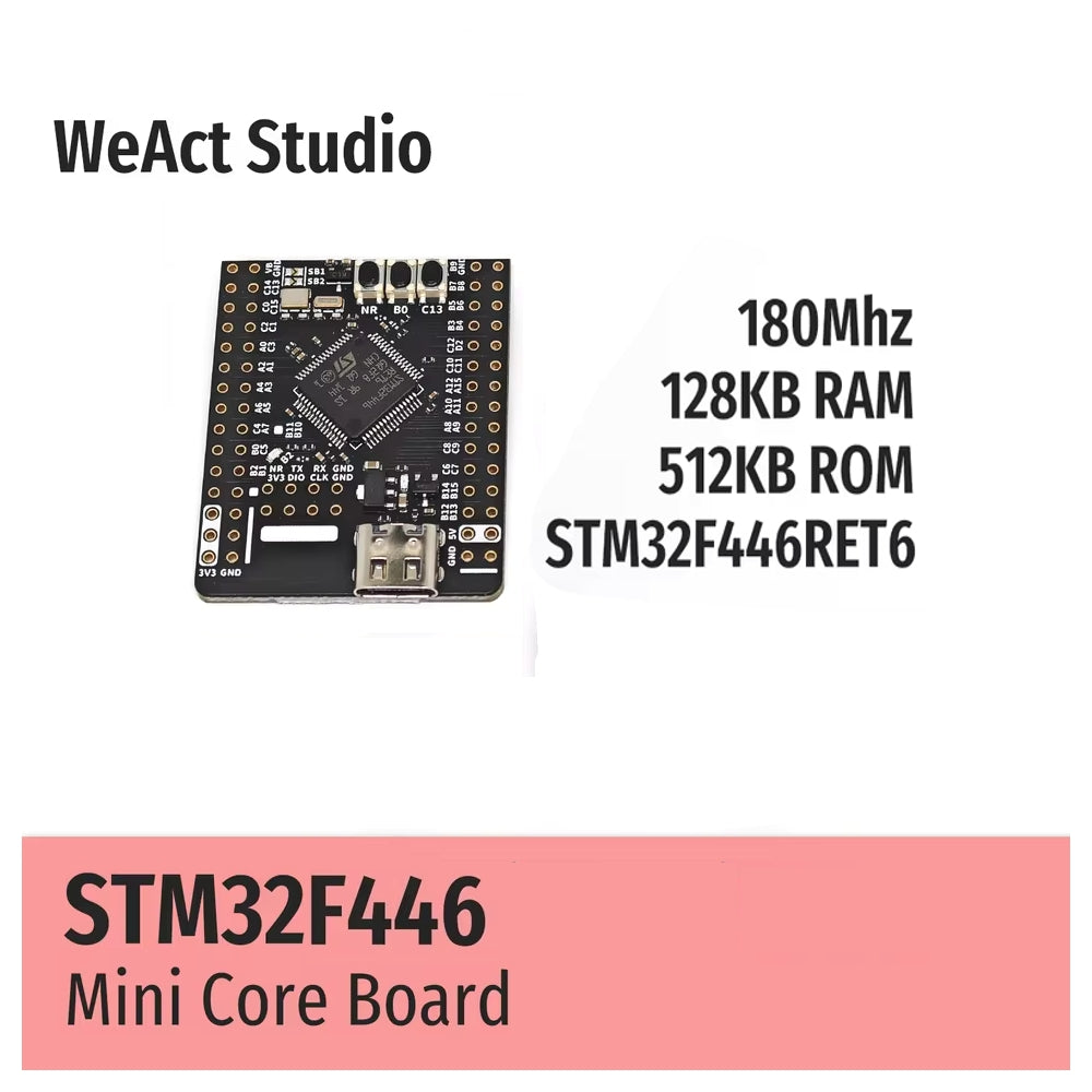 WeAct Studio STM32F446RET6 Development Board