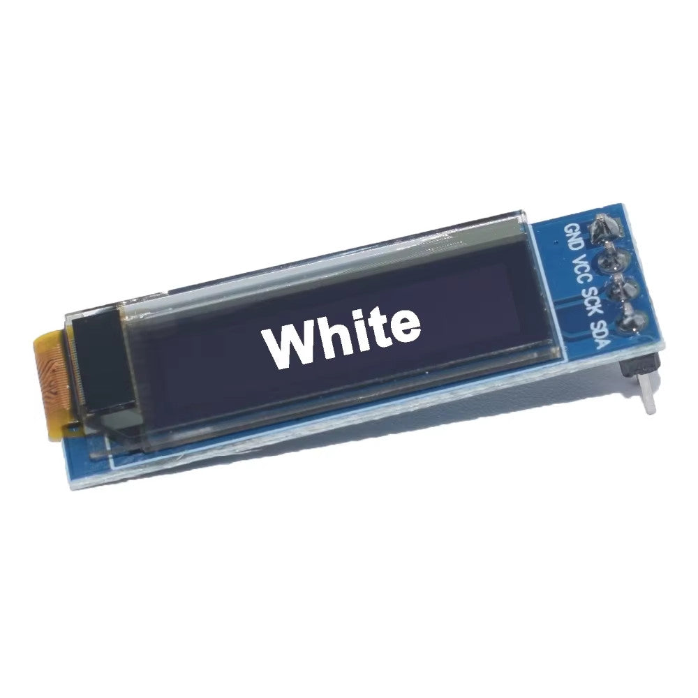 0.91 inch 128×32 OLED Display Module (white soldered)