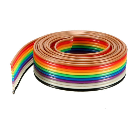 Multicolor Flat Ribbon Cable 10 wire per 1 meter