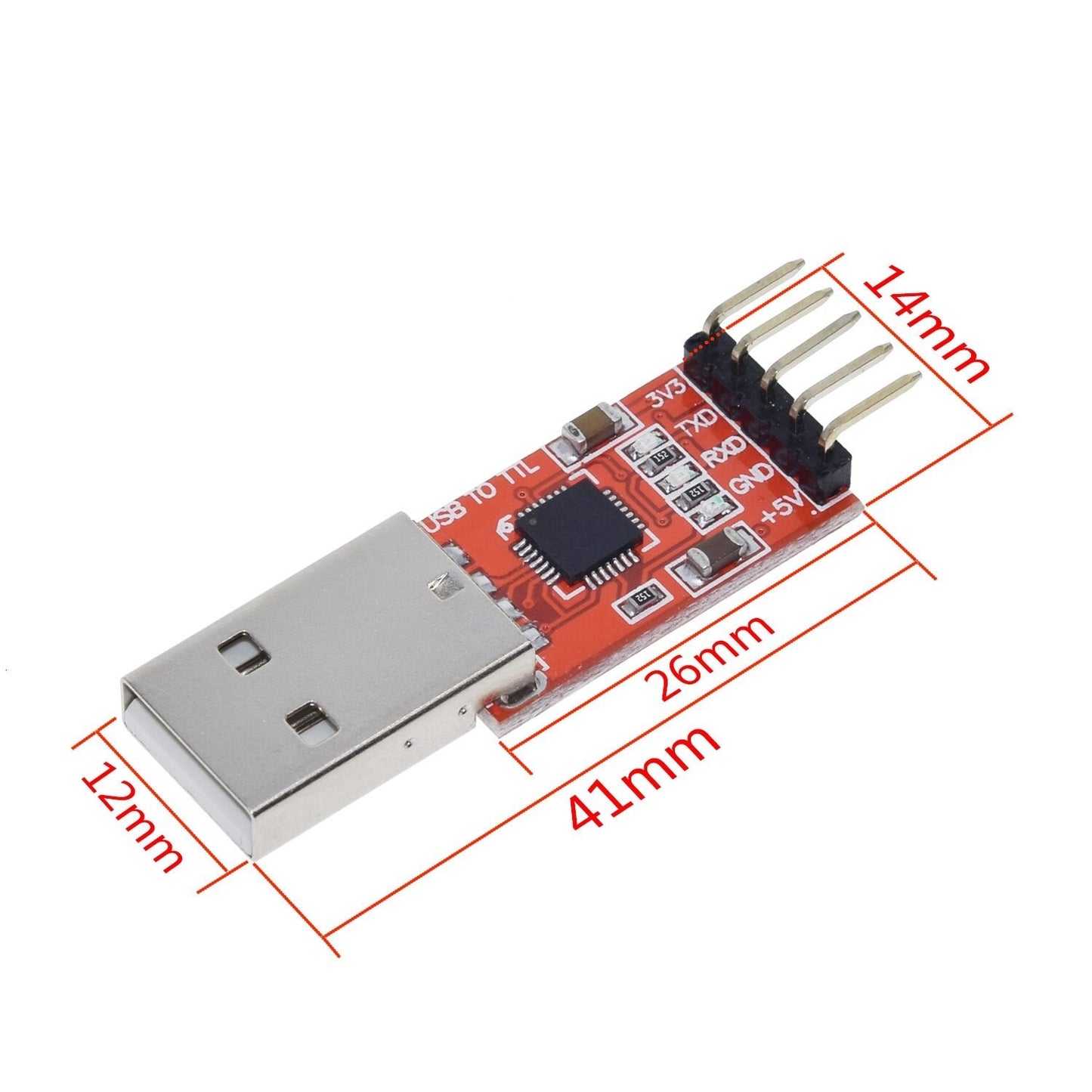 CP2102 5Pin USB to TTL UART Serial Converter Module