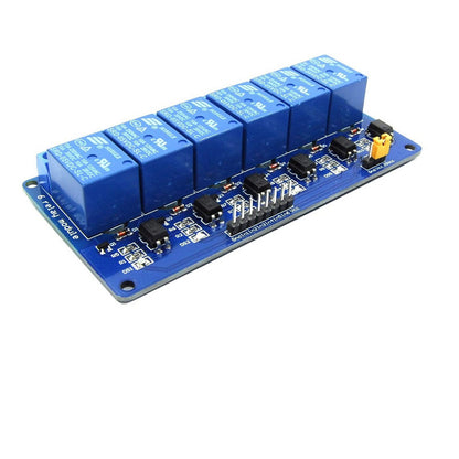 5V 6 Channel Relay Module with Optocoupler