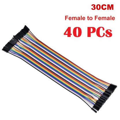 40Pin set Jumper wires – 30cm Length