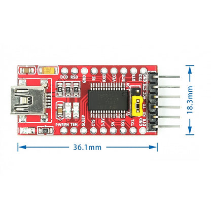 FT232RL USB to TTL Serial Adapter Module