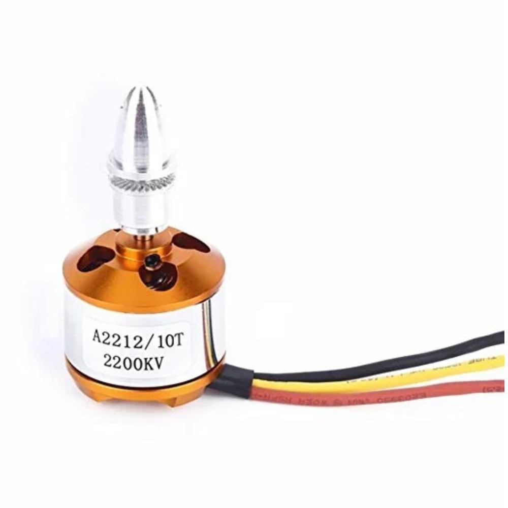 A2212 10T 1400Kv Brushless DC (BLDC) Motor – ControllersTech®