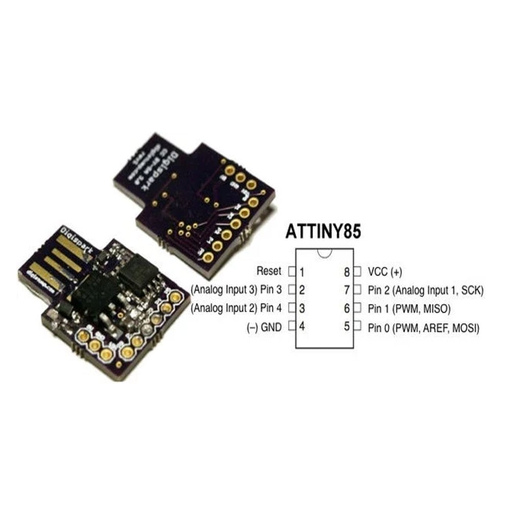 ATTINY85 Mini USB Development Board