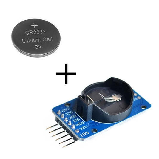 DS3231 I2C Precision RTC Module with AT24C32 (With Battery)