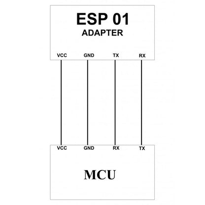 ESP8266 ESP-01 Adapter with Voltage Regulator