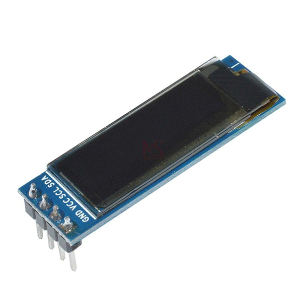 0.91 inch 128×32 OLED Display Module (white soldered)