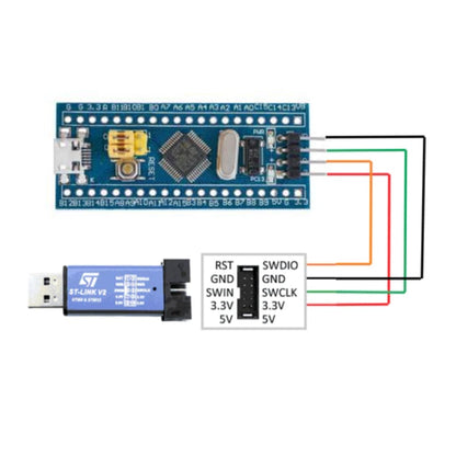 ST Link V2 Programmer For STM8 and STM32